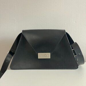 MM6 Maison Margiela Black Numeric Medium Bag